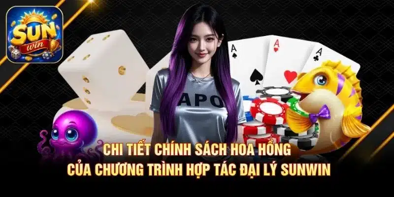 Chi tiết chính sách hoa hồng của chương trình hợp tác đại lý SUNWIN